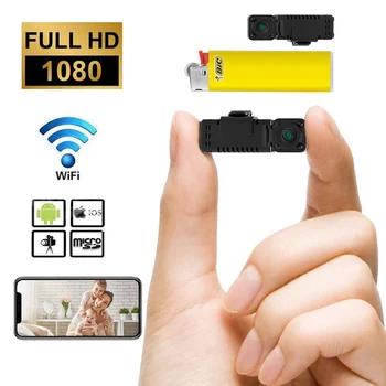 1080p HD Mini Camera WiFi Micro Voice Recorder Draadloos Camcorders Video Surveillance IP-Home-Security