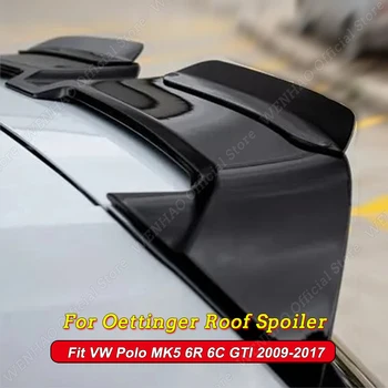 Voor oettinger geeft Dakspoiler Extentions Flappen achterspoiler Winglets Pasvorm Volkswagen Polo MK5 6R 6C GTI 2009-2017 Aangepaste Body Kit