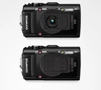 TG1/TG2/TG3/TG4/TG5/TG6 kunststof front Lens Cap/Cover protector Black voor de olympus Tough TG-1/TG-2/TG-3/TG-4/TG-5/TG-6 camera