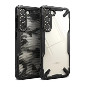 Ringke FusionX Case voor SAMSUNG Galaxy S23 Plus Clear Hard PC-Back-Flexibele TPU Frame voor S23+ 5G Cover