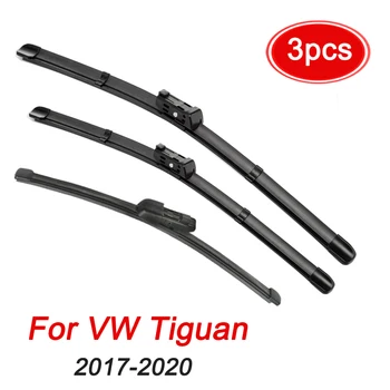 MIDOON Ruitenwisser voor en Achter Wisserbladen Set Voor VW Tiguan MK2 2017 2018 2019 2020 Voorruit Voorruit Venster 26