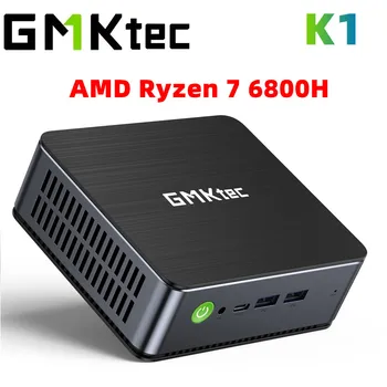 GMKtec K1 Mini Pc AMD Ryzen 7 6800H Windows 11 Pro DDR5 16GB/32GB 512 GB/1 TB NVME SSD BT5.2 WiFi6 Desktop Computer Gaming gamer