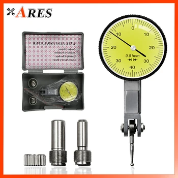 0-0.8 mm Niveau meetklok Magnetische Base Houder Micrometer Precisie Indicatoren, meetinstrumenten Uur Type Indicator Comparator