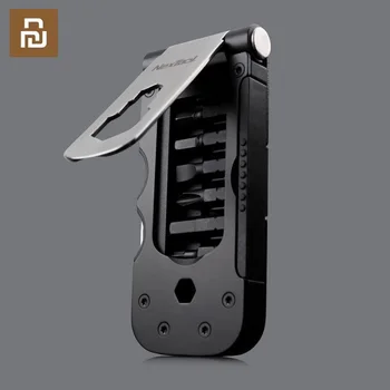 Xiaomi NexTool Multi-gebruikte EDC-Magnetische Schroevendraaier Met Chauffeur Fiets Reparatie Compacte DIY Huishoudelijke Fiets Pocket Mini Vouw Tools