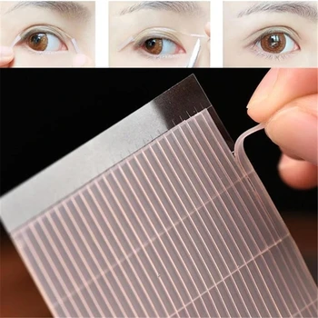 100Pcs/Pack Onzichtbare Ooglid Sticker Eye Lift-Dempingsstrook Dubbele Ooglid Tape Lijm Stickers Oog Tape Tools