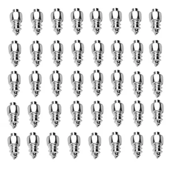 40Pcs Auto Winter Band Stud Anti-Slip Schroeven Nagels Auto Motor Fiets Truck Off-road Band Anti-ice Spikes Sneeuw Enige Band Cleats
