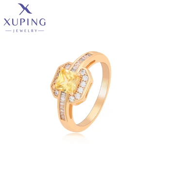 Xuping Sieraden Nieuwe Aankomst Fashion Kleur: Goud Ring voor Vrouwen Prachtige Geschenk A00918373