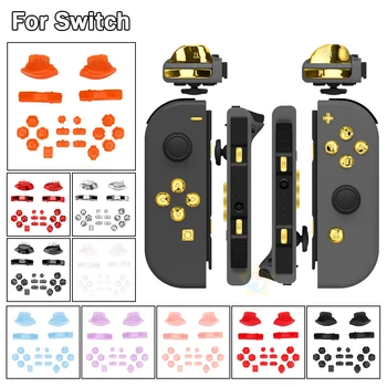 Vervanging van de ABXY-Toetsen SR SL L R ZR ZL Trigger Volledige Set Knoppen voor Nintendo Switch & OLED JoyCons