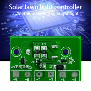 3,7 V 1A Zonne-Generator laadregelaar Auto Light Control Circuit Switch Lithium Batterij Opladen Raad DIY Kleine Straat Lam