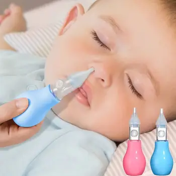 Baby Silicone Nasale Ontluchter Pomp Type Neonatale Koude Neus-Slijm-Reiniger Antibackflow Baby Nasale Aspirator Veilig en Niet-Toxisch