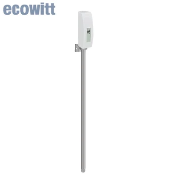 Ecowitt WN34S Bodem Temperatuur Sensor, Waterdichte Bodem Digitale Tester met LCD-Display, 11.8 inch Temperatuur Sonde Sensor