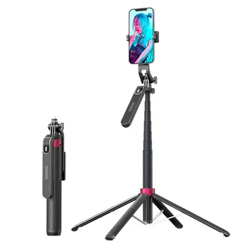 Universele Metalen Selfie Stick en Telefoon Statief Houder Met Remote Shutter Professionele Fotografische Draagbare Standaard Kit Monopod