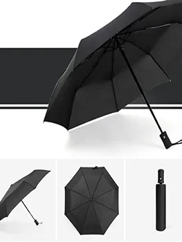 Automatische Paraplu Voor Waterdichte Compacte Opvouwbare Paraplu, Reizen Paraplu Compact, Kleine Draagbare Weerbestendig Paraplu