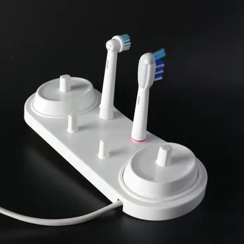 Houder voor de Oral B Elektrische Tandenborstel Badkamer Tandenborstel Stander Base Support Tand opzetborstels met Lader Gat