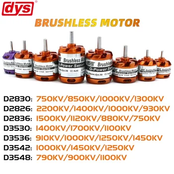 DYS Brushless Motor 2-3/4/5S D2822 D2826 D2830 D2836 D3530 D3536 D3542 D3548 Voor RC Mini Multicopters Vlak van Vaste vleugel Vliegtuigen