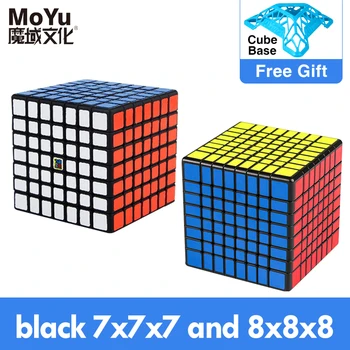 MoYu meilong 6x6x6 7x7x7 8x8x8 Kubus Magic MofangJiaoshi 4x4 5x5 6x6 7x7 8x8 Snelheid Puzzel cubo Magico Educatief Speelgoed voor Kinderen