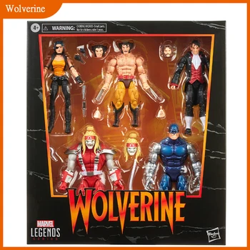 Originele Marvel Legends Rode Omega Wolverine Figuur Van Vijf Personen Illusie Master Cybercallisto Collection Model Ornamenten Speelgoed Cadeau