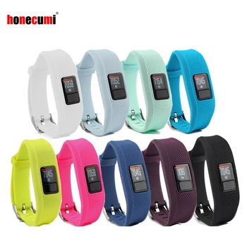 Honecumi Smart Watch Bands Voor Garmin Vivofit 3 en Voor Garmin JR Kinderen Siliconen Armband Riem met Verwisselbare Accessoire