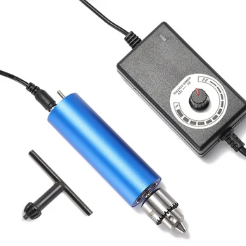 Elektrische Mini een handboor met een Vermogen van 0,3-4mm Chuck 4000-13000RPM Rotary Tool Kit voor Hout DIY Ambachtelijke Sieraden Walnoot