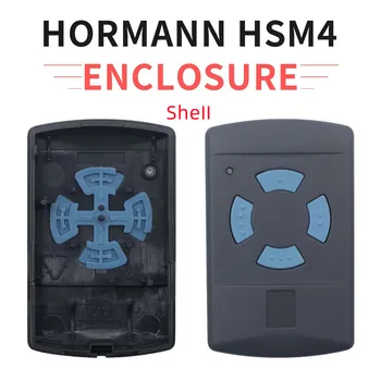 Vervang de oude slechte zaak Blauwe knop HORMANN HSM4 868 MHZ garagedeur Afstandsbediening (shell)