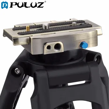 PULUZ Quick Release Clamp-Adapter + Quick Release Plaat Voor DSLR SLR Camera ' s