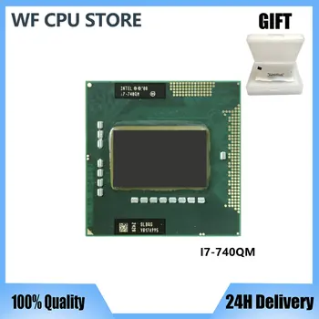 Intel Core i7-740QM i7 740QM SLBQG 1.7 GHz Quad-Core Acht-Thread CPU Processor 6W 45W Aansluiting G1 / rPGA988A