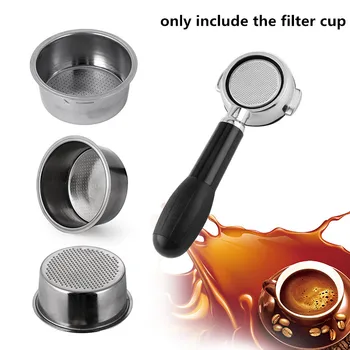 Koffie Beker 51mm Niet onder Druk filtermand Voor Delonghi Filter Krups Koffie Producten Keuken Accessoires