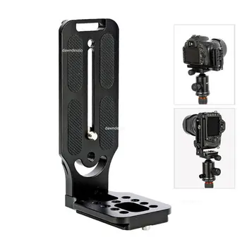 Universele Camera-L-Beugel Quick Release L Plaat 1/4 Inch Schroef Zwitserse Verticale Video Compatible Voor Canon Nikon Sony Fuji