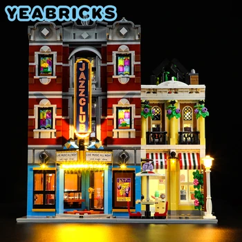 YEABRICKS LED Light Kit voor 10312 Jazz Club bouwstenen Set (NIET in het Model) Bakstenen Speelgoed voor Kinderen