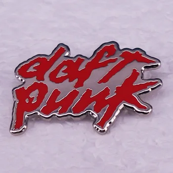 Daft Punk, Elektronische Muziek Groep Logo Harde Emaille Broche Pin-Badge
