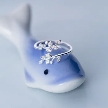 Eenvoudige Manier Zilver Kleur Van De Veer Van Dolphin Verstelbare Ring Prachtige Sieraden Ring Voor Vrouwen Party Bruiloft Verlovingscadeau