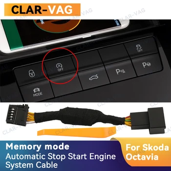 Voor Skoda Octavia Automatische Stop Start Systeem Motor Uit Het Apparaat Afstandsbedieningssensor Plug Stoppen Annuleren Kabel Memory Mode