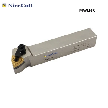 Nicecutt MWLNR Draaibank Tools CNC Machine Uitwendig Draaien gereedschapshouder Voor WNMG Hardmetalen Wisselplaat