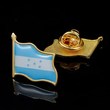 Honduras Republiek Één Vlag Revers Spelden Badge Metalen Mannen kostuum Accessoires