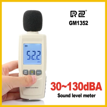 RZ Mini Sound level meter Decibel meter logger Geluid Audio detector Digitale Diagnose-tool Automotive Microfoon GM1352