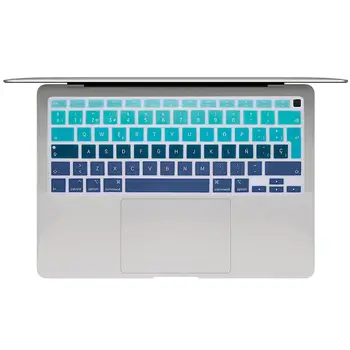 Spaanse Laptop kleur siliconen Toetsenbord Cover Voor de Macbook Air 13 A2179 Beschermende film keyboard case Voor Apple Air13 2020 Nieuwe