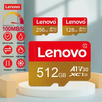 Lenovo 1TB Micro Geheugenkaart Class10 Mini SD-Kaart 128GB ssd 256GB A2 V30 U3-Geheugenkaart met 64 GB 512 GB Extreme Mobiele Telefoon TF-Kaart Voor Schakelaar