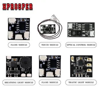 Hprosper Led verlichting Accessoires Voor de DOE-Fans Stem/ Licht / Touch Module Compatibel Met de bouwsteen Model