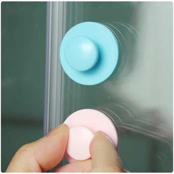 10Pcs Ronde Zelfklevende deurkruk Set Kast Lade deurbeslag-Accessoires Voor Badkamer Keuken Baby Veiligheid Deurknoppen
