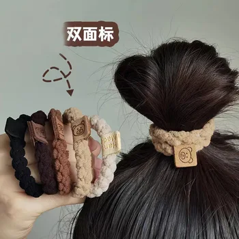 5Pcs-koreaanse Sterke Vrouwen Haar Scrunchies Meisjes Elastische Haar elastiekjes Paardenstaart Hair Houders/Gom /Tie Accessoires