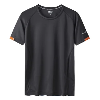 Man T-shirt voor de Zomer, een Nieuwe Sport-Korte-Mouwen Snelle Droging Opleiding Ademend Heren T-Shirts Hardlopen Trainingspak Plus Size 9XL MY432