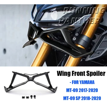 2017-2020 Motorfiets Downforce Naakt Frontaal Spoilers Winglet Aerodynamische Vleugel Front Spoiler Voor Yamaha MT-09 MT09 SP 2018 2019