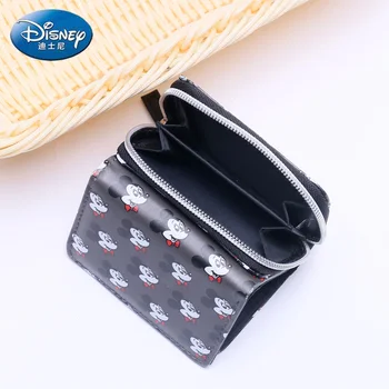 Disney Mickey Mouse een High-end Dames Portemonnee PU Rits van Hoge Kwaliteit met een Grote Capaciteit-Kaart Houder Luxe Merk Dames Portemonnee