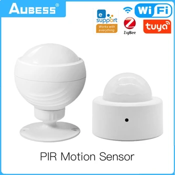 WiFi Smart PIR Motion Sensor Tuya Zigbee Beveiliging Alarm Sensor Smart Life EWeLink App Control Anti-Diefstal Lichaam Infrarood Sensor