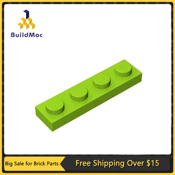 MOC Compatibel Assembleert Deeltjes Plaat 3710 1x4 voor bouwstenen Delen DIY Verlichten Bakstenen Onderwijs-Tech Speelgoed