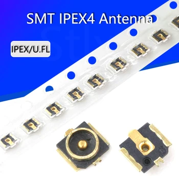 10PCS IPX4/IPEX4 Generatie 4-Patch Antenne Base IPEX/U. FL SMT RF Coaxiale WiFi Aansluiting Generatie 4 antenne bestuur van het einde
