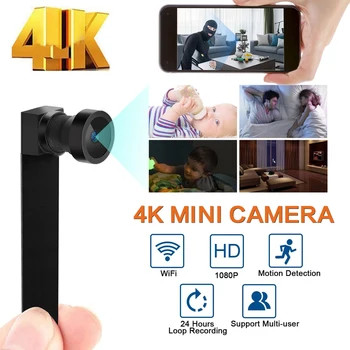 Full HD 1080P en 4K Geheime Mini WIFI Camera Wireless Security Cam-Video Audio-Recorder bewegingsdetectie DIY Micro Camcorder Espia