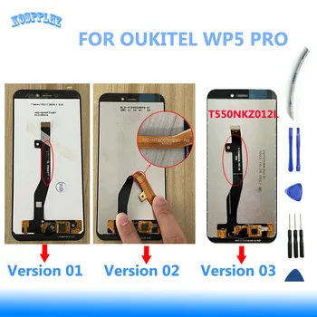 Nieuw Origineel Voor Oukitel WP5 PRO Getest En Vervanging WP5 LCD-Display en Touch Scherm Digitizer voor Oukitel WP5 lcd +Tools