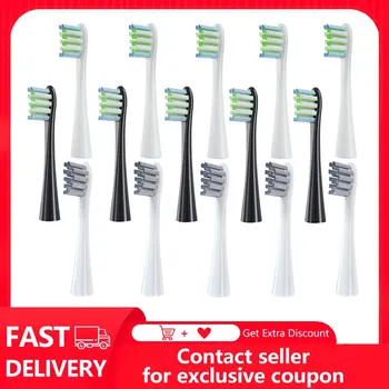 Voor Clean Vervangbare Elektrische Tandenborstel opzetborstels voor Clean X/X PRO/ Z1/ F1/Men/ Air 2/SE Soft DuPont Wemelt het Pijpen