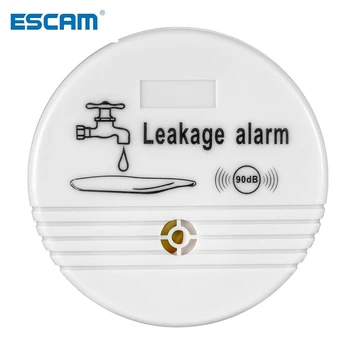 ESCAM 90db Lekkage-Alarm Detector Water Lekkage Sensor Draadloos Water Lek Detector Huis Veiligheid Home Security Alarm System